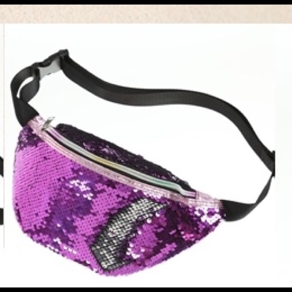 Belt bag sequins bum Fanny pack 2 choices - Picture 6 of 8